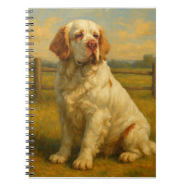 Clumber Spaniel Anteckningsbok