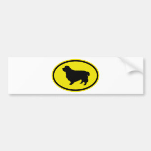 Clumber Spaniel Bildekal
