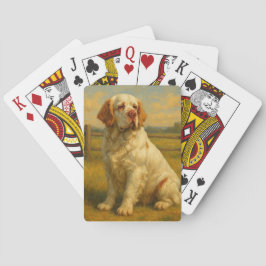 Clumber Spaniel Casinokort
