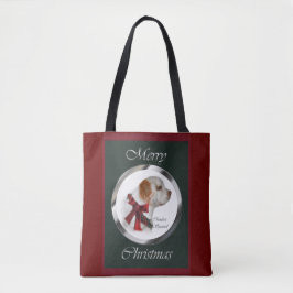 Clumber Spaniel jul Tygkasse