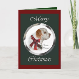 Clumber Spaniel Julpresenter Helgkort
