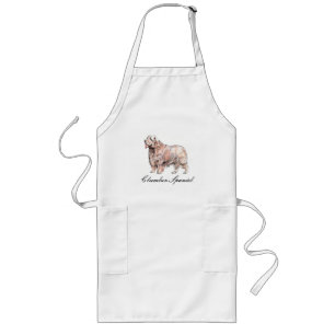 Clumber Spanska Apron Långt Förkläde