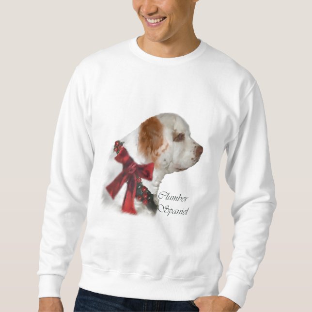 Clumber Spanska julgåvor Sweatshirt (Framsida)
