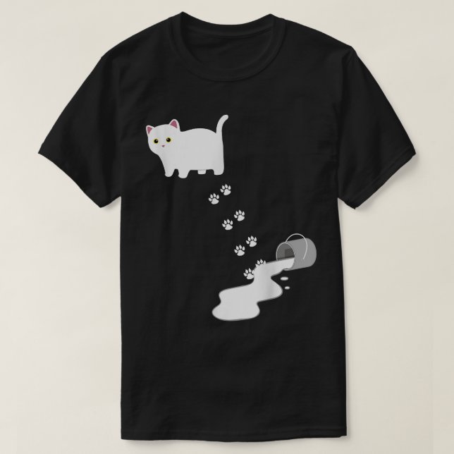 Clumsy Cat T Shirt (Design framsida)