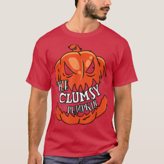 Clumsy Pumpkin Matching Family Group Halloween Par T Shirt