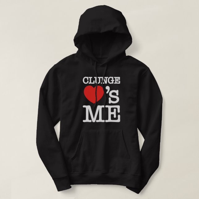 CLUNGE KÄRLEK HOODIE (Design framsida)