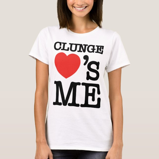 CLUNGE KÄRLEK T-SHIRT (Framsida)