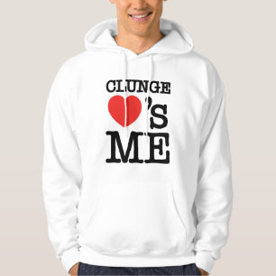 CLUNGE KÄRLEK TRÖJA MED LUVA