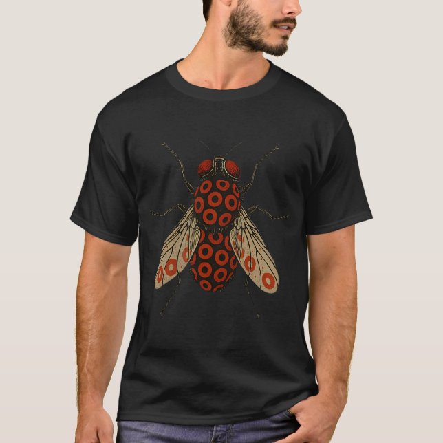 Cluster Fly Munkar Blank T Shirt (Framsida)