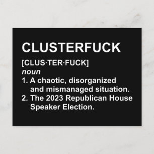 Clusterf*ck 2023 Republican House Speaker Val Vykort