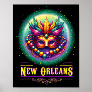 Cly New Orleans Bourbon Street Coola Roligt Nola M Poster