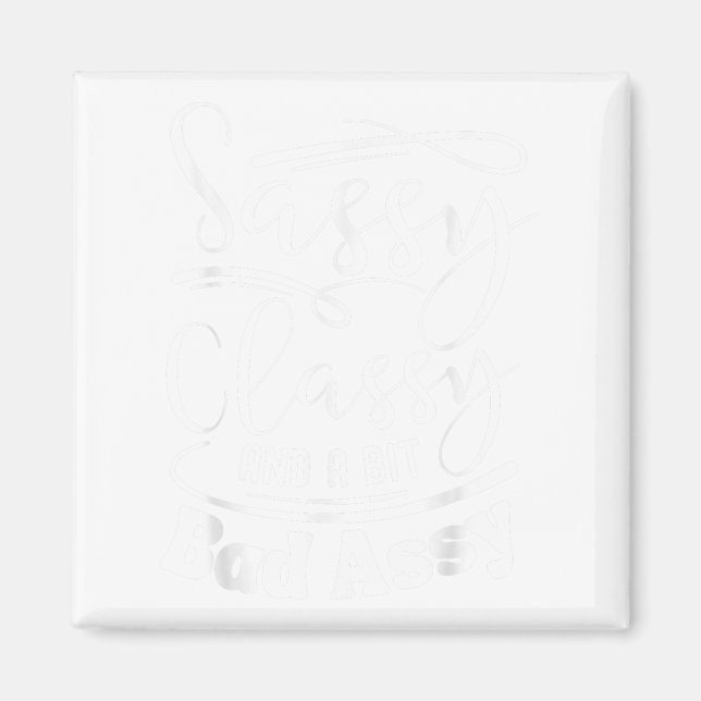 Cly Sy And A Bit Bad Y Nk Women Motivational  Magnet (Framsidan)