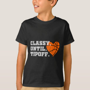 Cly Tills Tipoff Sketll Player Sketller Manar Boys T Shirt