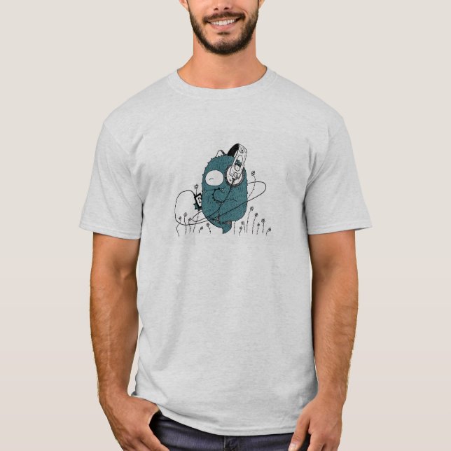 Clyde är Jammin'!T-tröja! Tee (Framsida)