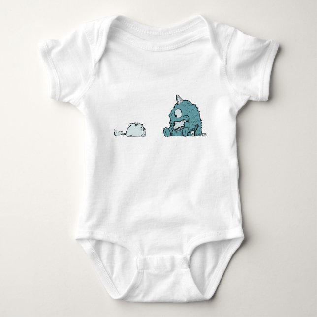 Clyde är på en skjorta! (Reglan kvinnor) Tee (Framsida)