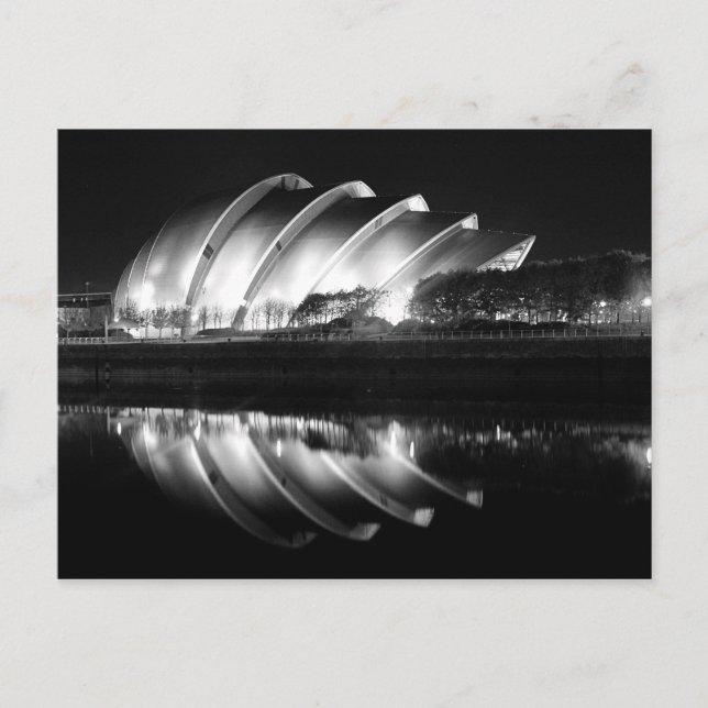 Clyde Auditorium i Glasgow Vykort (Framsida)