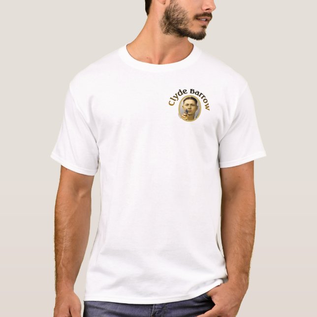 Clyde Barrow Tee Shirt (Framsida)
