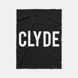 Clyde - Cool New Funny Name Fan Gift Tee  Fleecefilt