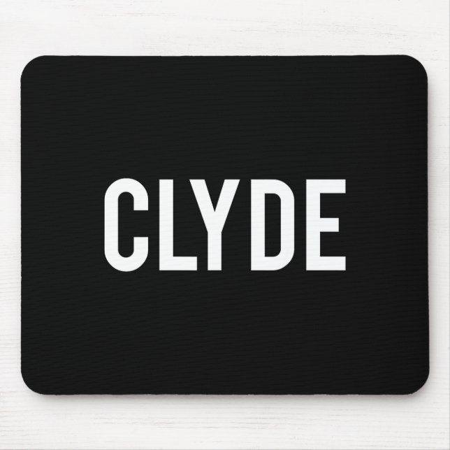 Clyde - Cool New Funny Name Fan Gift Tee  Musmatta (Framsidan)