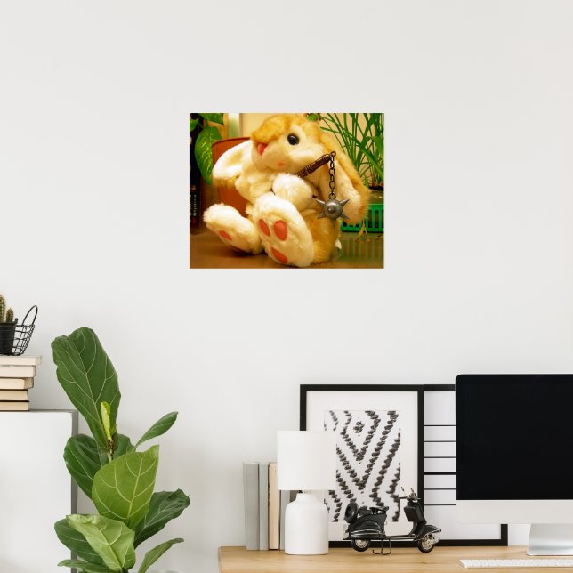 Clyde da Bunny Poster (Hemmakontoret)