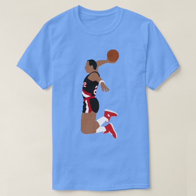 Clyde Drexler Dunk T Shirt (Design framsida)