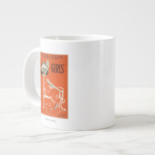 Clyde Fitchs största komedi, "Flickor" Teater 2 Jumbo Mugg
