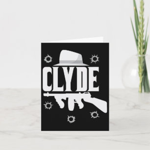 Clyde och Bonnie Halloween Matchande Par Kostym Kort