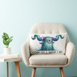 Clyde - One Eyed Monster Dekorativ kudde - Lumbar