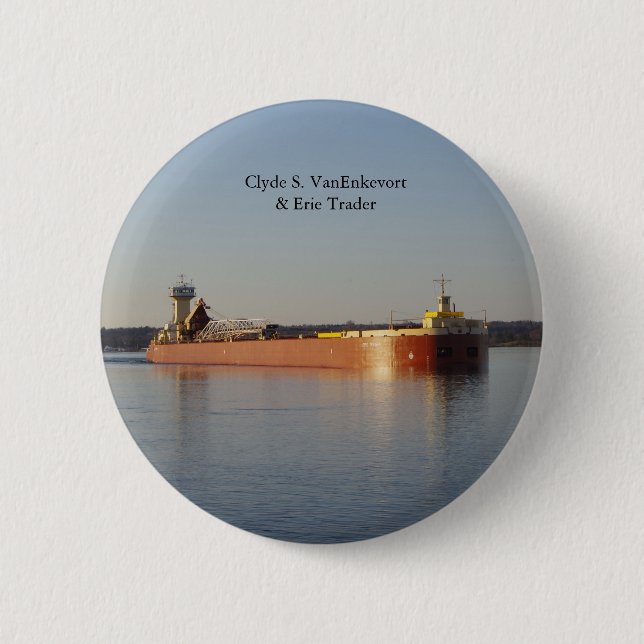 Clyde S. VanEnkevort & Erie Trader knapp (Framsida)