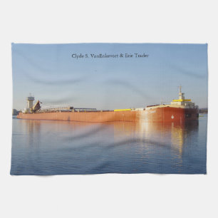Clyde S. VanEnkevort & Erie Trader kökshandduk