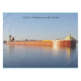 Clyde S. VanEnkevort & Erie Trader tabellecloth