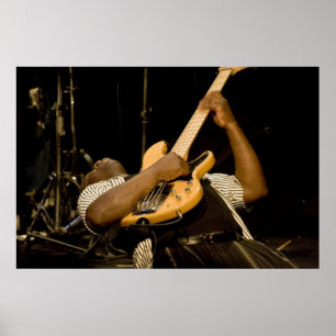 "Clyde" spelar ut elektrisk massutskrift Poster