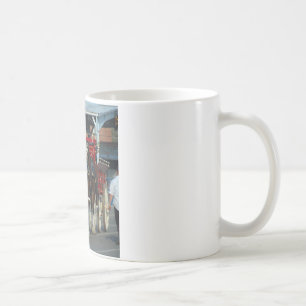 Clydesdale 6 hästhake kaffemugg