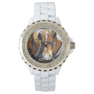 Clydesdale formulerar hästar armbandsur