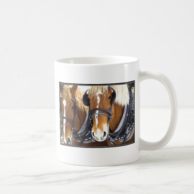 Clydesdale formulerar hästmuggen kaffemugg (Höger)