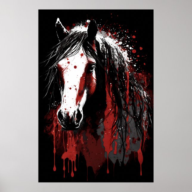 Clydesdale Horse Poster (Framsidan)