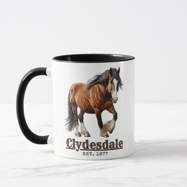 Clydesdale Mugg (Vänster)
