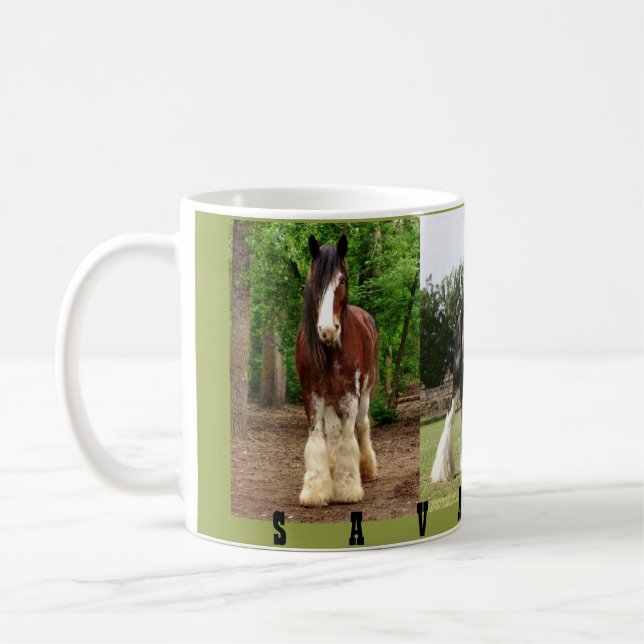 Clydesdale mugg (Vänster)