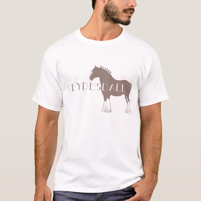 Clydesdale T-shirt (Framsida)