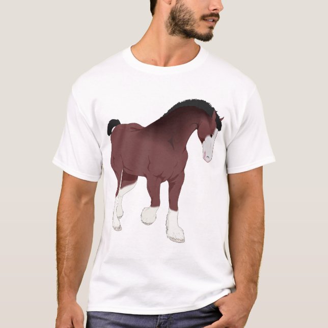 Clydesdale T Shirt (Framsida)