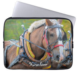 Clydesdale Team Horse-älskare Laptop sleeve