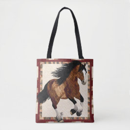 Clydesdale Tote Bag Tygkasse