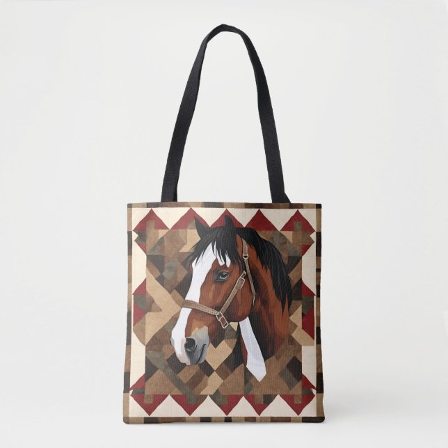 Clydesdale Tote Bag Tygkasse (Framsida)