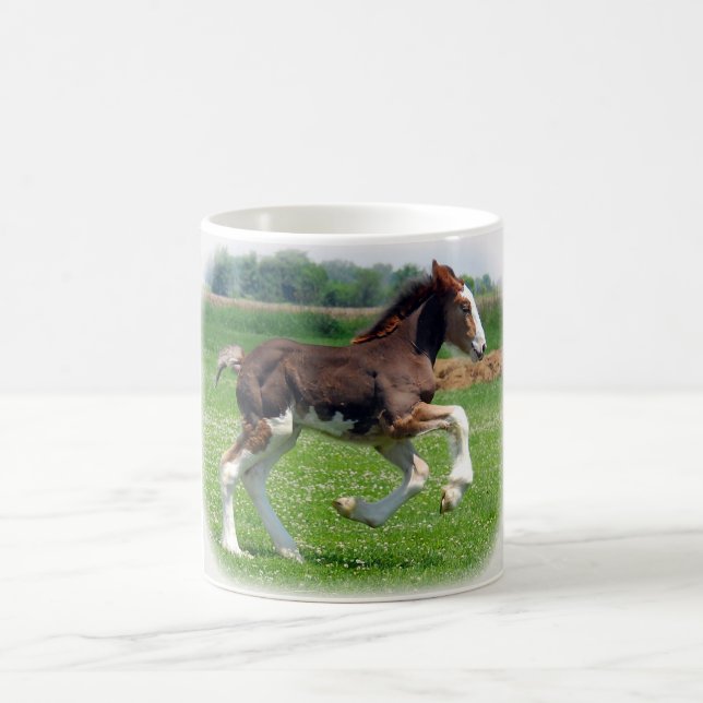 Clydesdale ungsto kaffemugg (Center)