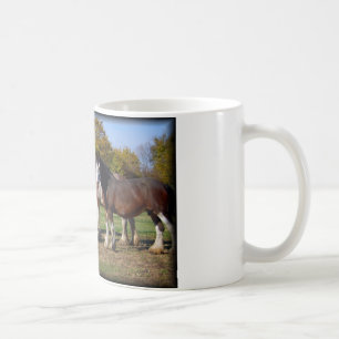 clydesdalegrupp kaffemugg