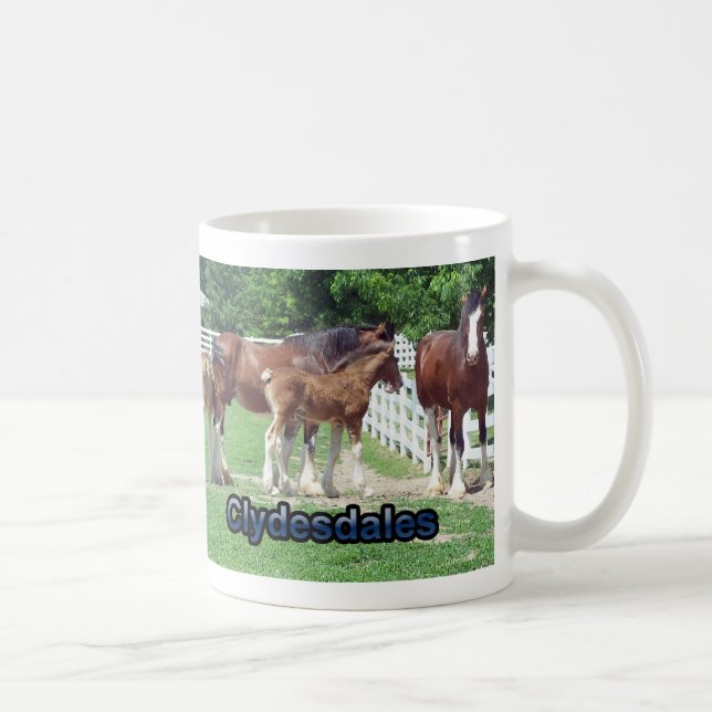 Clydesdales Kaffemugg (Höger)
