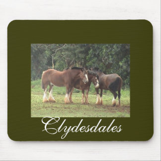 Clydesdales Mousepad Musmatta