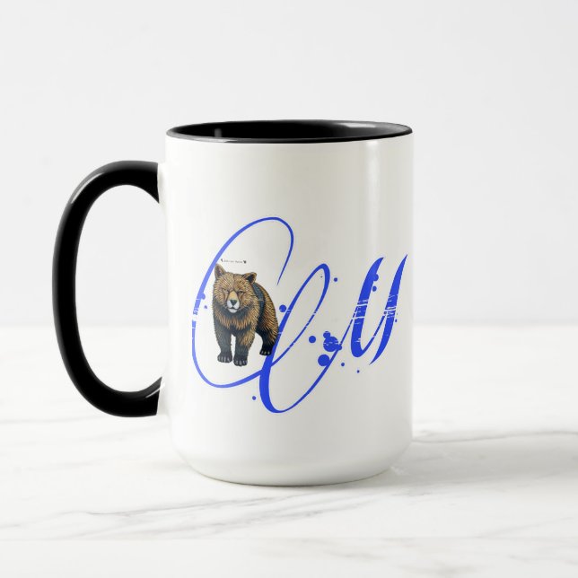 CM Bear Art - Kaffe Mugg (Vänster)