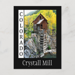 cm, Crystall Mill Vykort