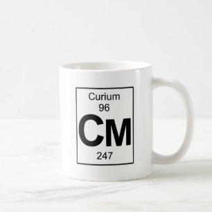 Cm - Curium Kaffemugg